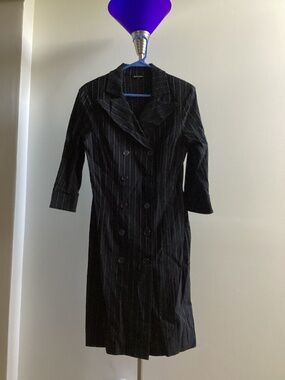 Pinstripe blazer dress